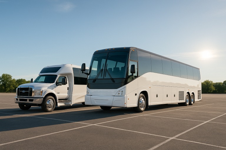 Charter Bus in Dayton